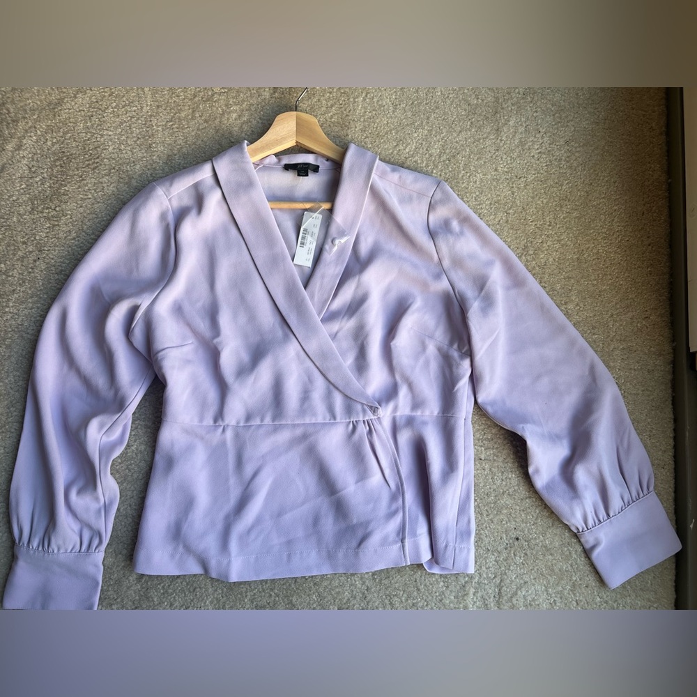 Brand new Jcrew Lavendar blouse